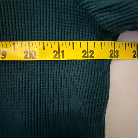 LL Cool J Thermal Waffle Shirt Long Sleeve Pullover Graphic Blue Mens XXL 2XL - Picture 6 of 8